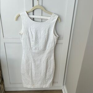 H&M White Sleeveless Dress